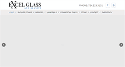 Desktop Screenshot of excelglass.com